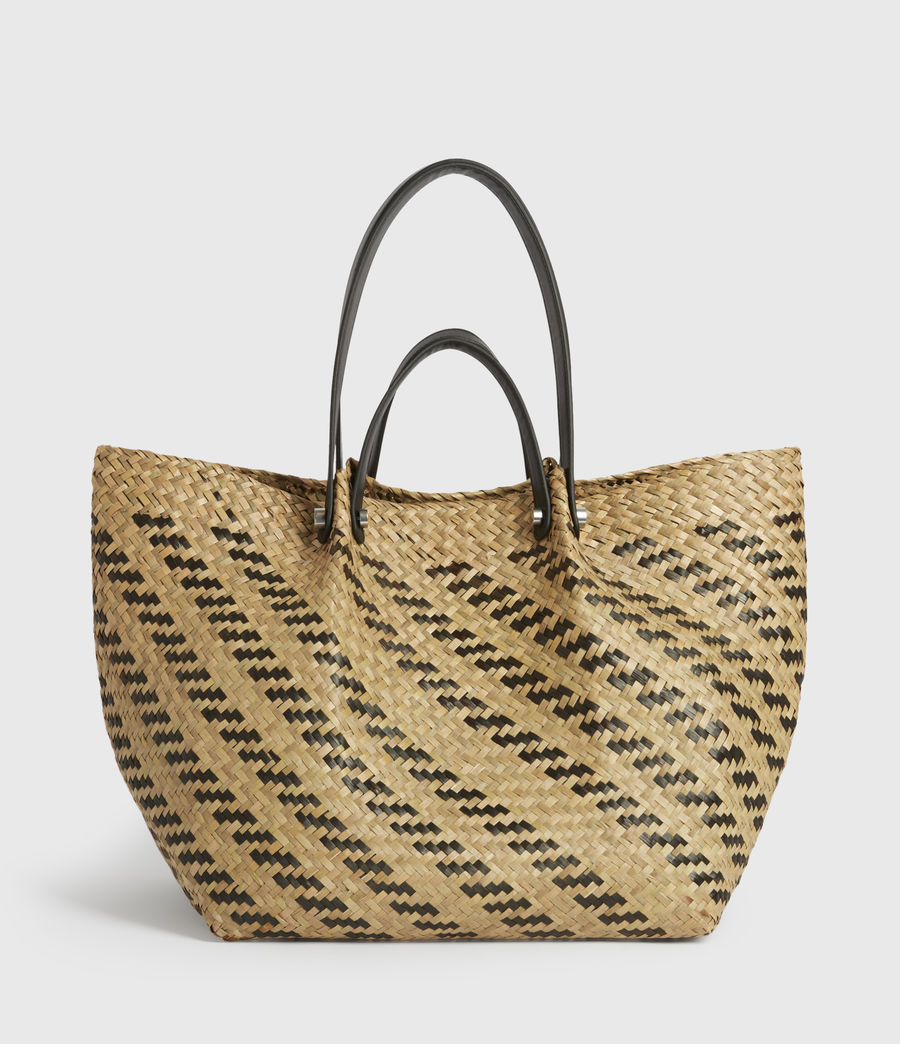 women's straw tote bags