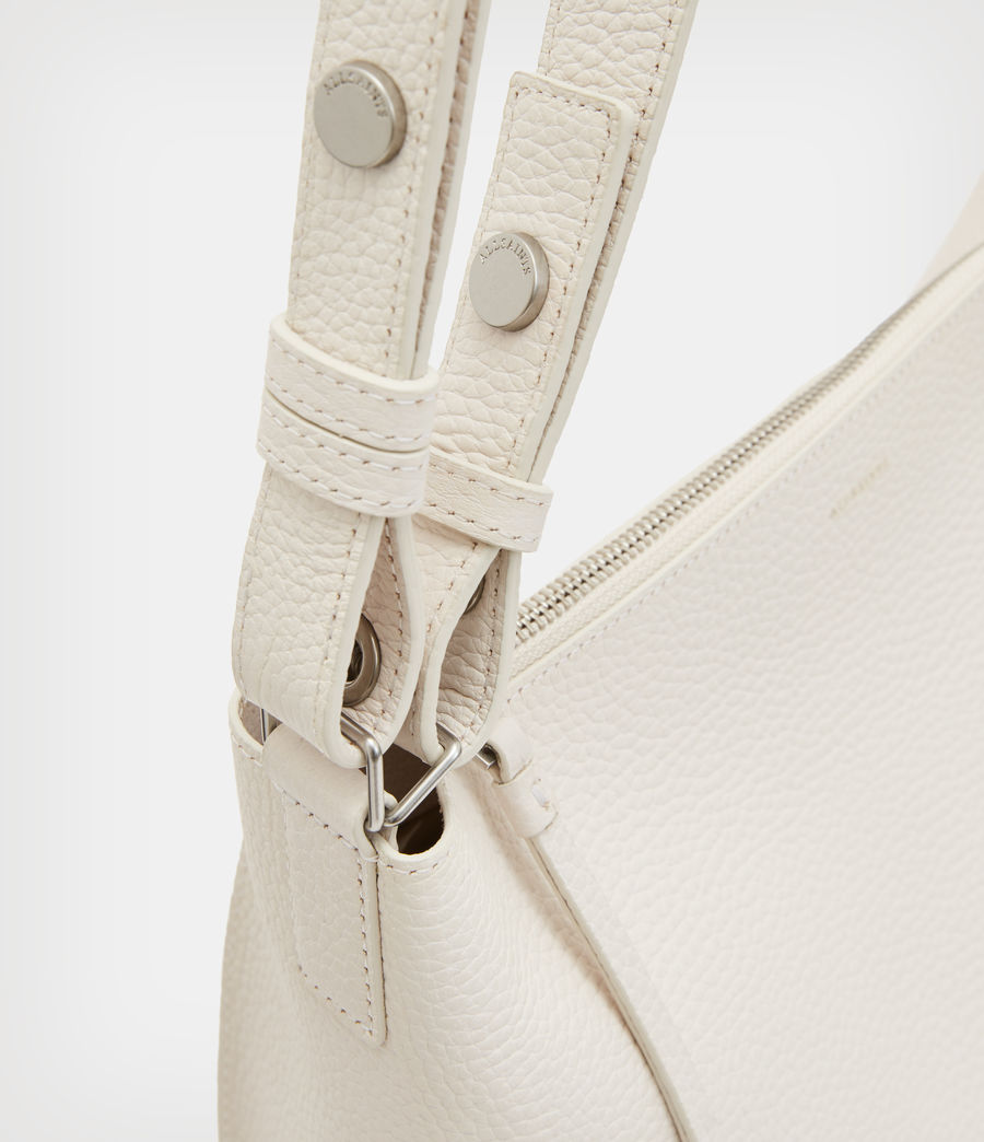 Womens Kita Leather Crossbody Bag (salt_lake_white) - Image 5