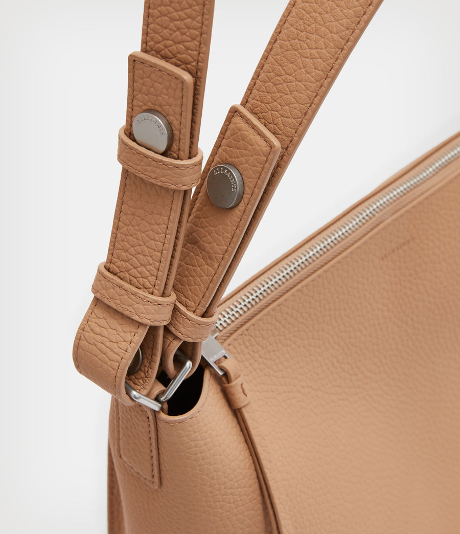 Womens Kita Leather Crossbody Bag (palisade_tan) - Image 5