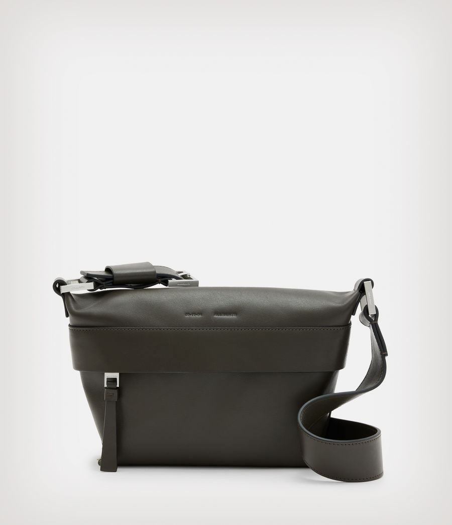 Women's Colette Leather Crossbody Bag (olive) - Image 2