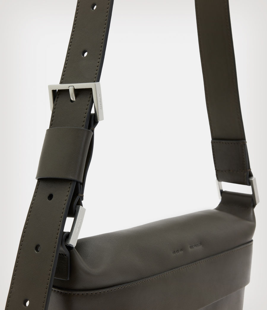 Women's Colette Leather Crossbody Bag (olive) - Image 6