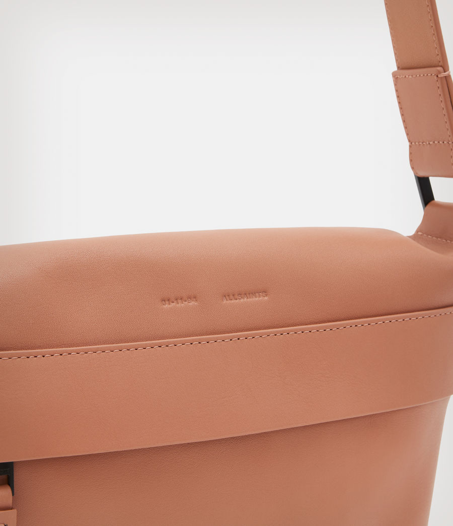 Women's Colette Leather Crossbody Bag (elasto_pink) - Image 5