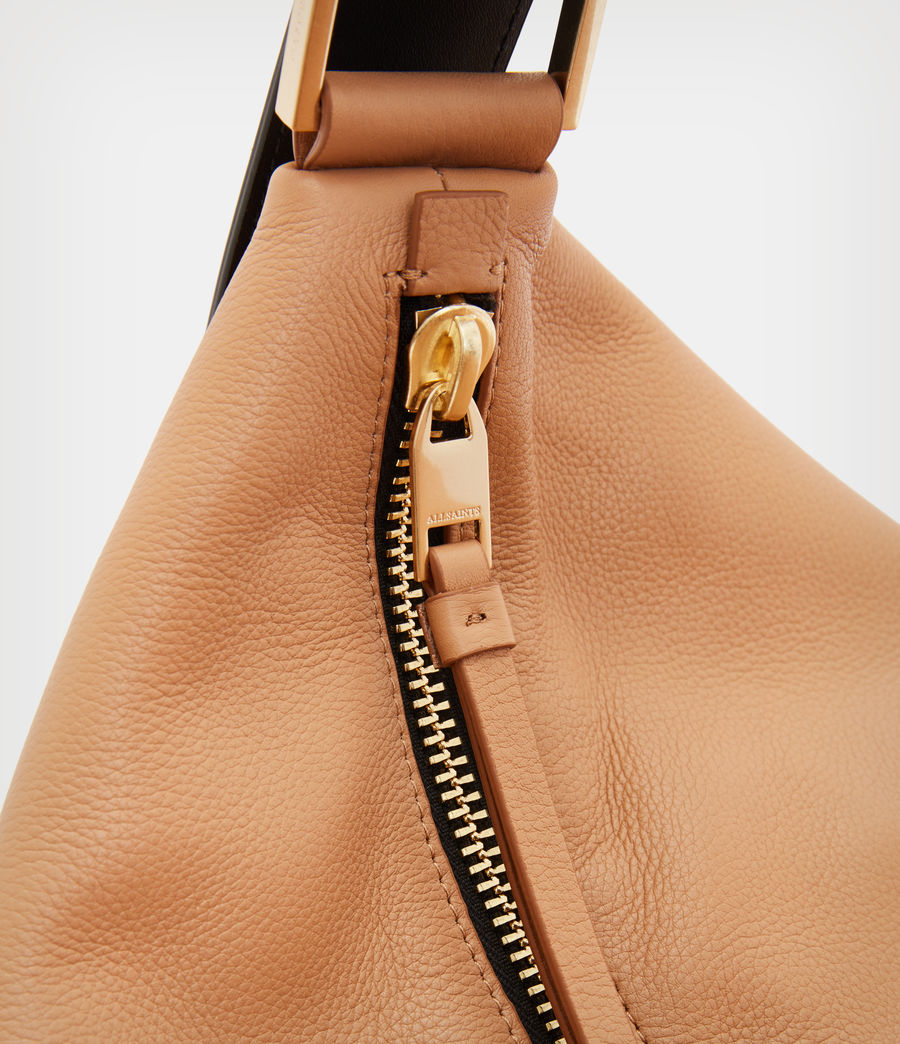 Women's Edbury Fringe Leather Shoulder Bag (palisade_tan) - Image 7