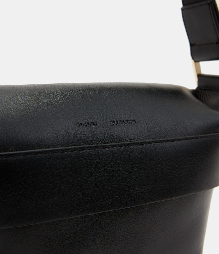 Women's Colette Leather Crossbody Bag (black) - Image 6