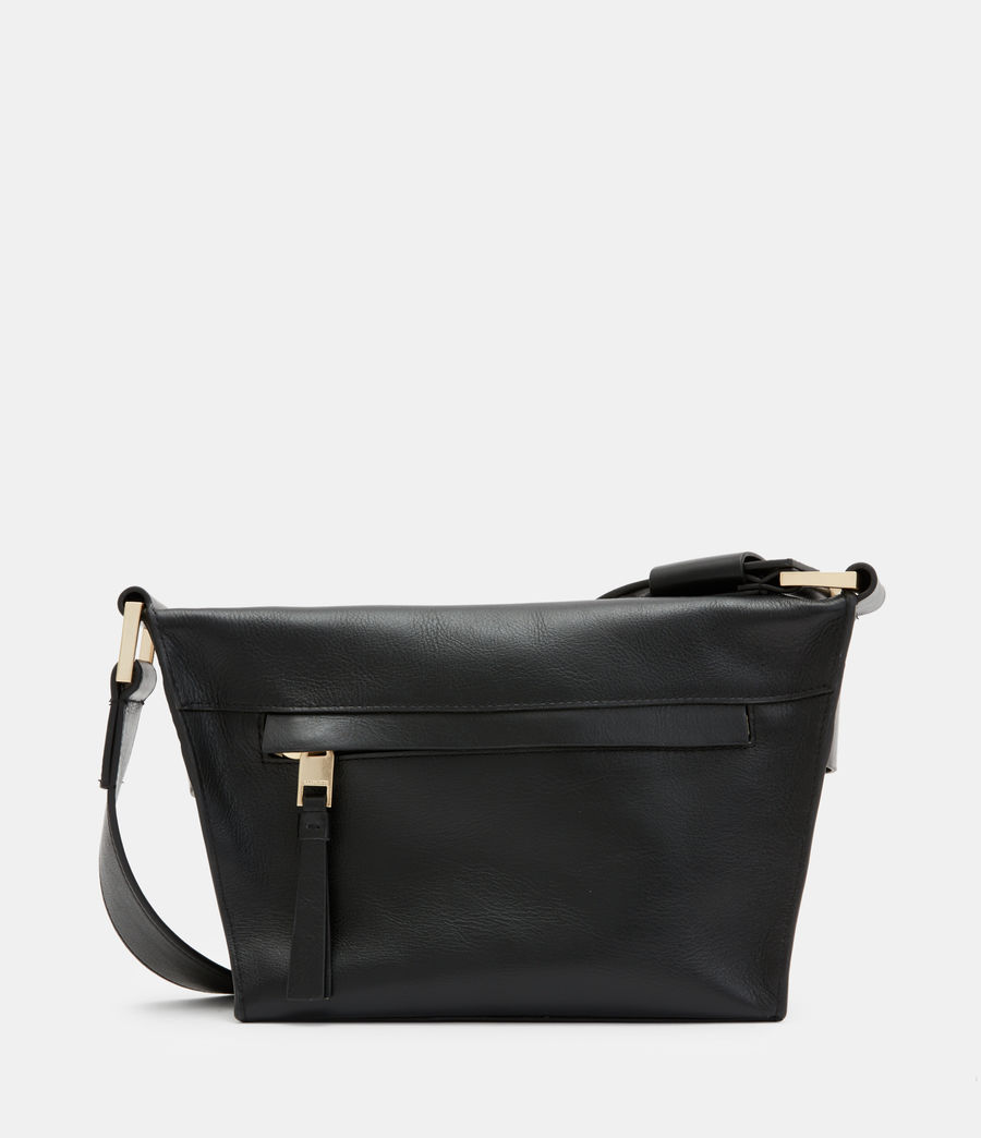 Women's Colette Leather Crossbody Bag (black) - Image 7