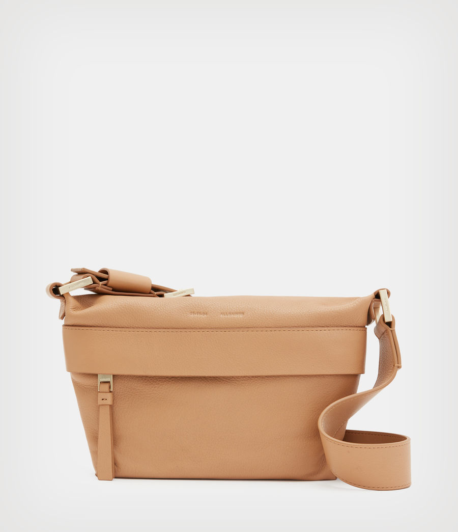 Women's Colette Leather Crossbody Bag (palisade_tan) - Image 2