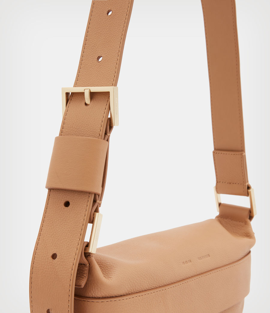 Womens Colette Leather Crossbody Bag (palisade_tan) - Image 5