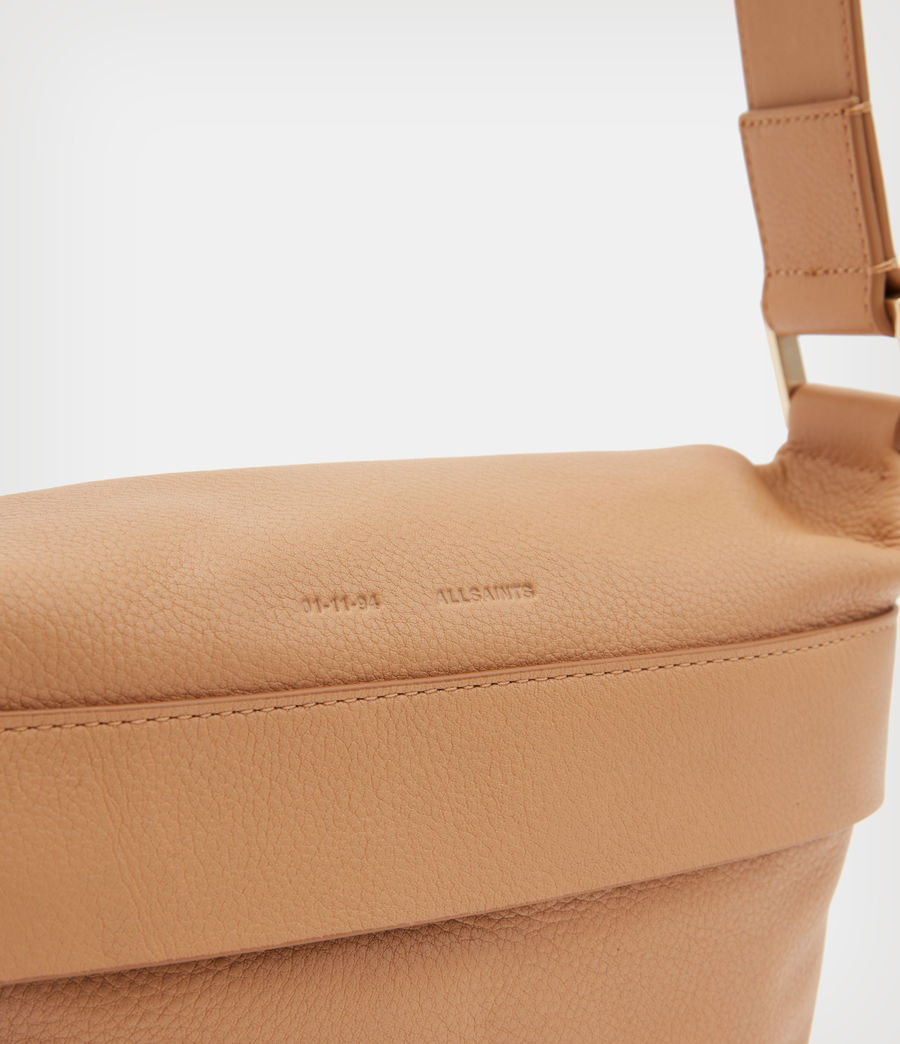 Women's Colette Leather Crossbody Bag (palisade_tan) - Image 6