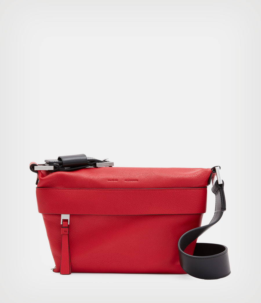 Women's Colette Leather Crossbody Bag (gala_red) - Image 1