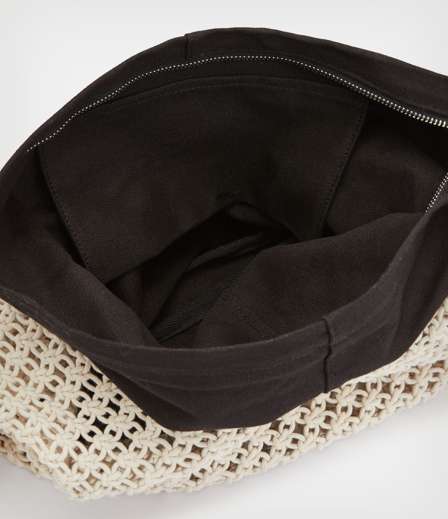 Womens Sabine Crochet Bag (natural) - Image 3