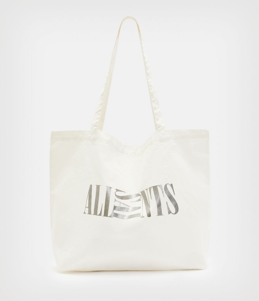 Women's Oppose Shopper Tote Bag (cream_gunmetal) - Image 1