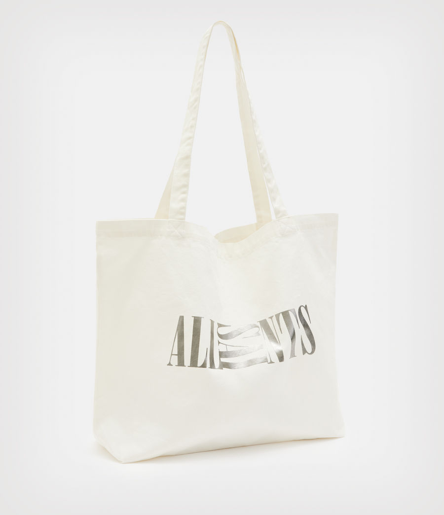 Women's Oppose Shopper Tote Bag (cream_gunmetal) - Image 4