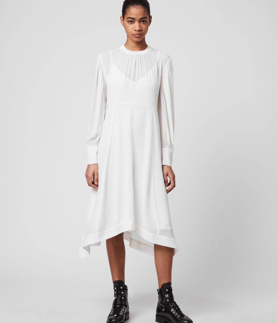 all saints asymmetrical dress