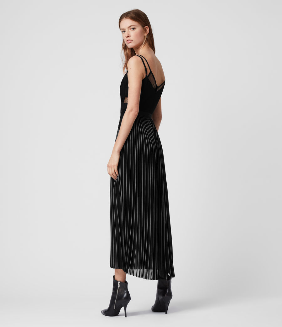 all saints dress black