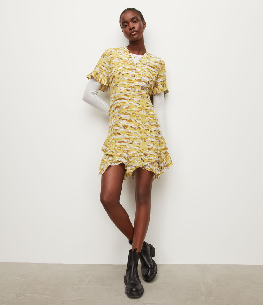 Womens Frankie Oniyuri Dress (yellow) - Image 1