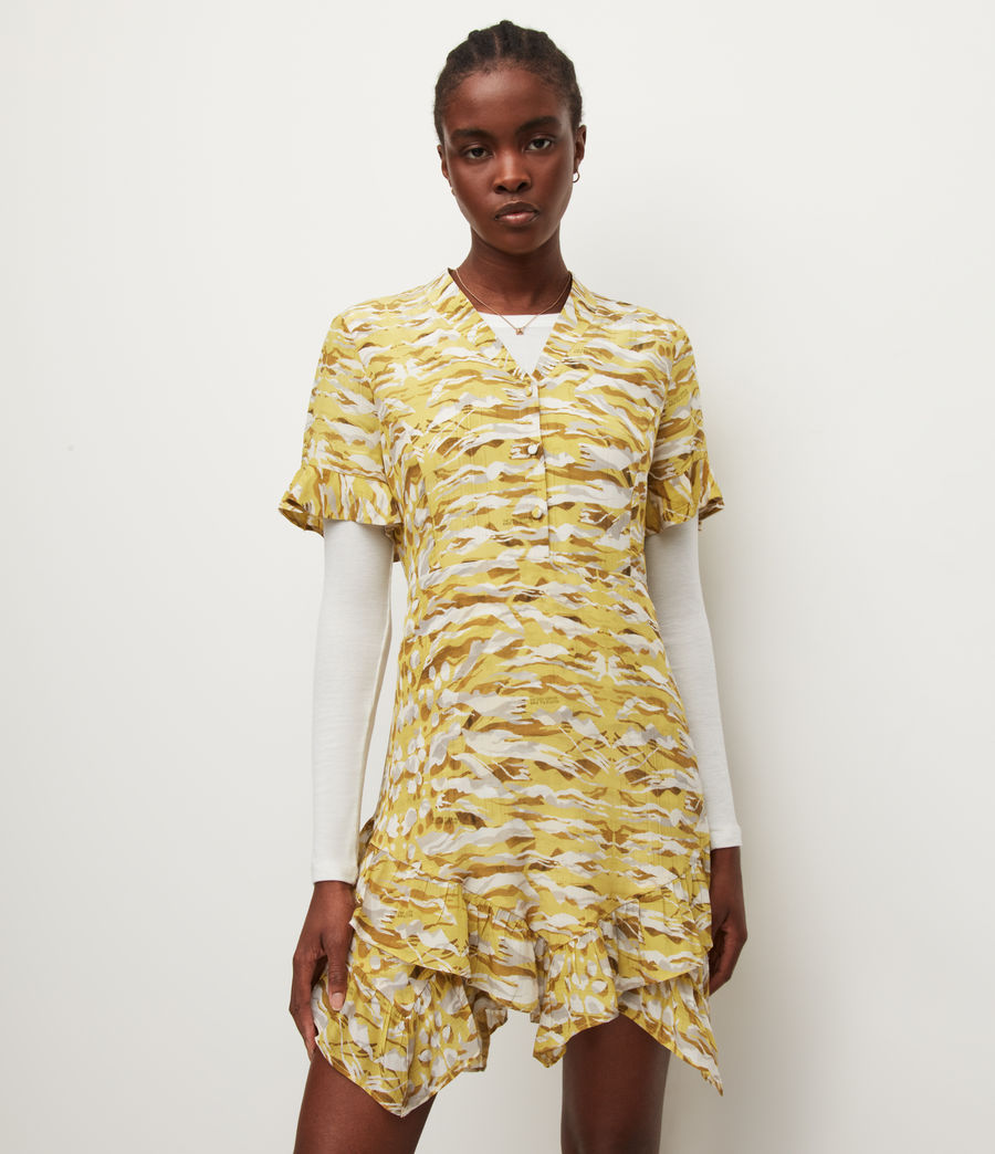 Women's Frankie Oniyuri Dress (yellow) - Image 3