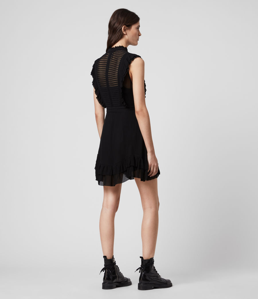 all saints dress black