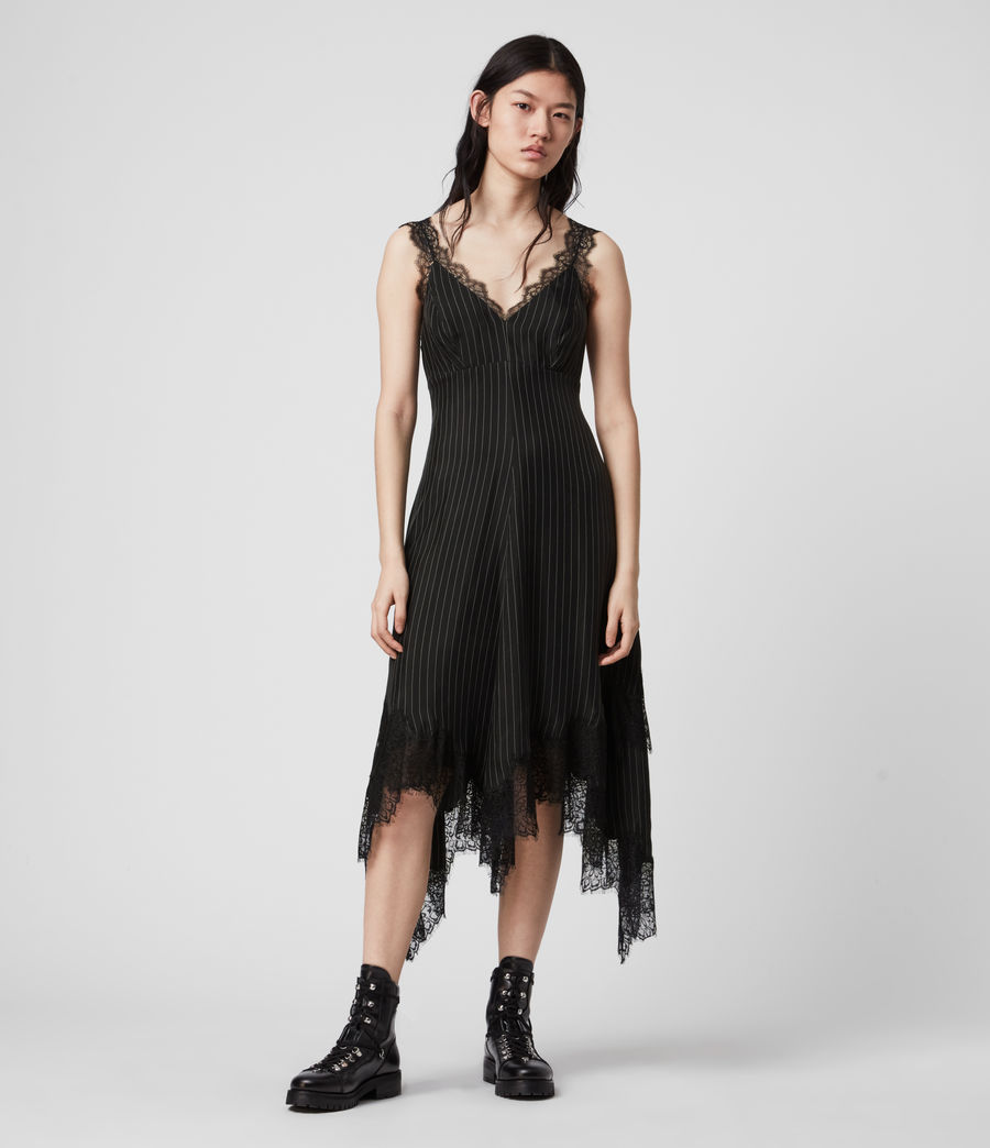 all saints lace dress