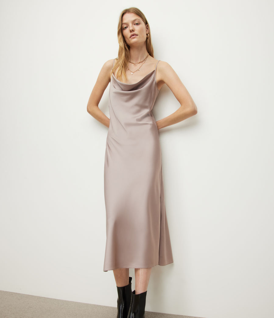 Women's Hadley Midi Dress (dusty_pink) - Image 5
