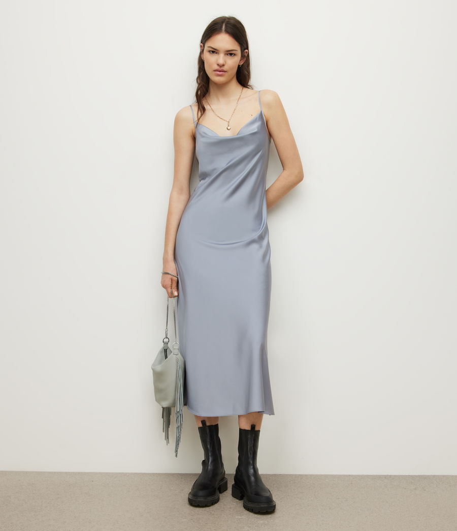 Womens Hadley Midi Dress (steel_grey) - Image 1