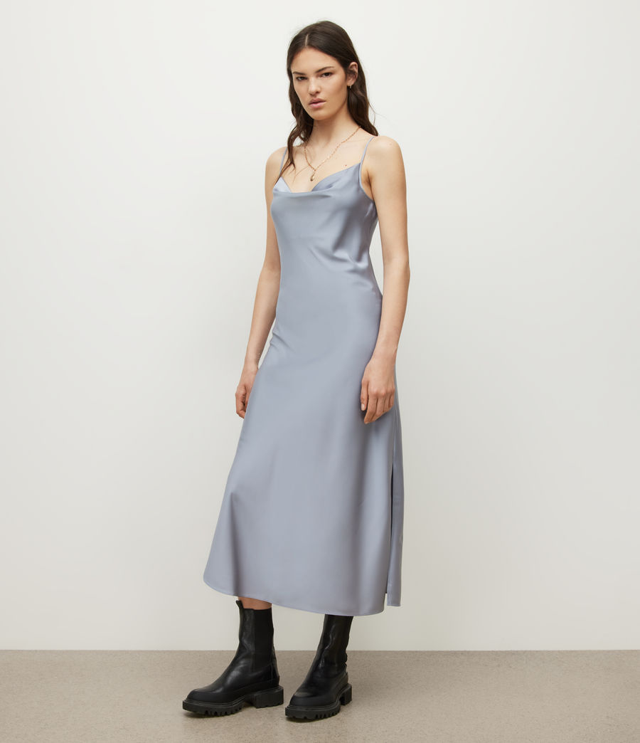 Women's Hadley Midi Dress (steel_grey) - Image 3
