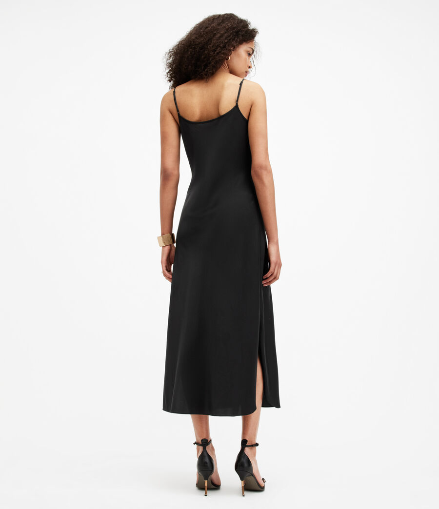 Womens Hadley Midi Dress (black) - Image 5