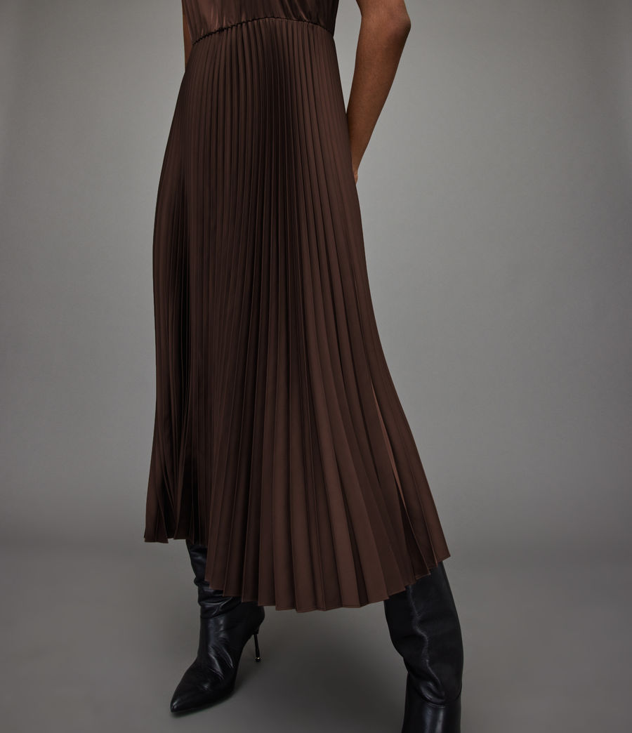 Damen Josie 2-In-1 Dress (chocolate_rose) - Image 7
