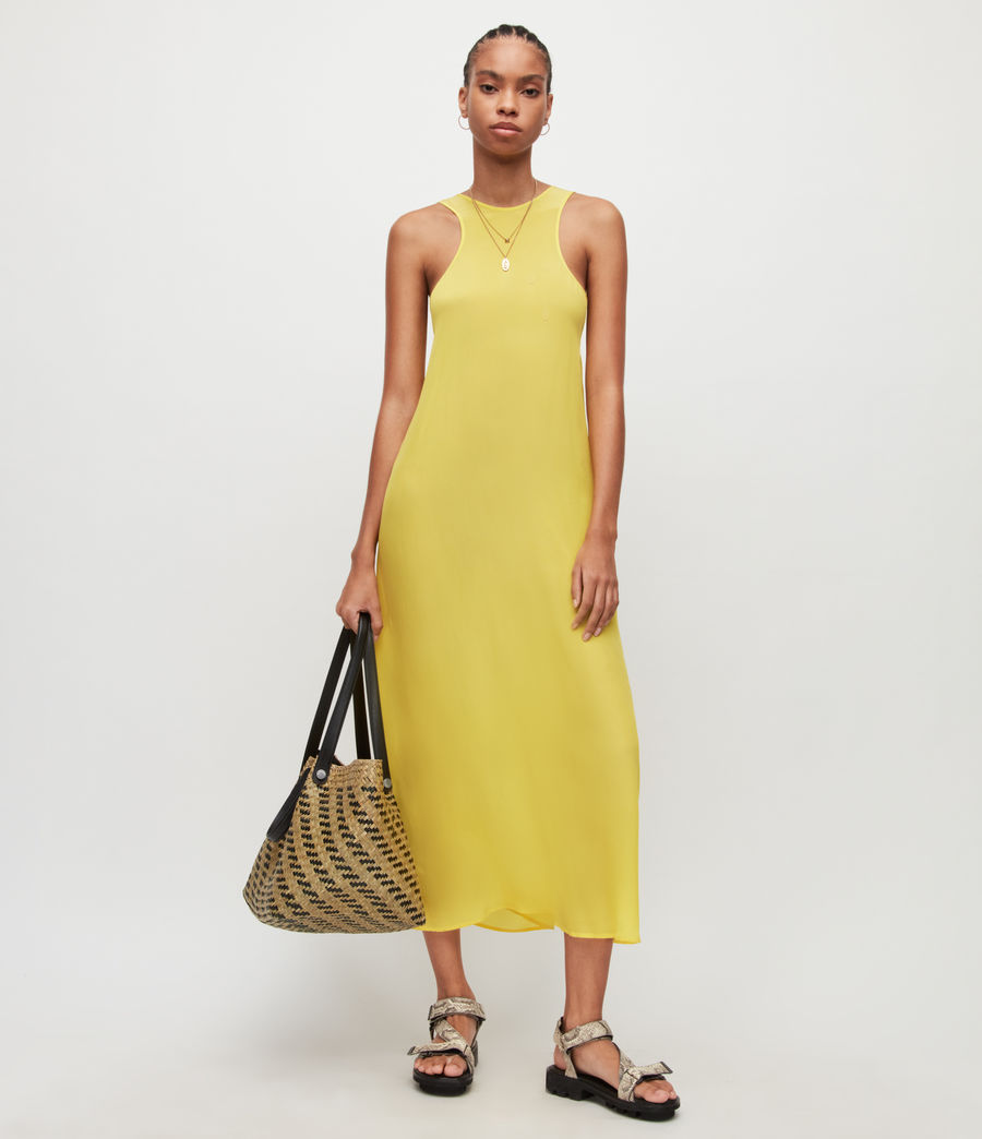 Womens Cerellia Beach Dress (yellow) - Image 1