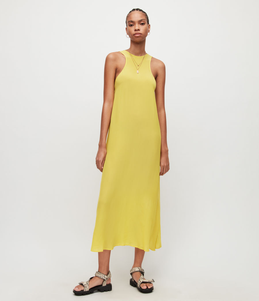 Women's Cerellia Beach Dress (yellow) - Image 4