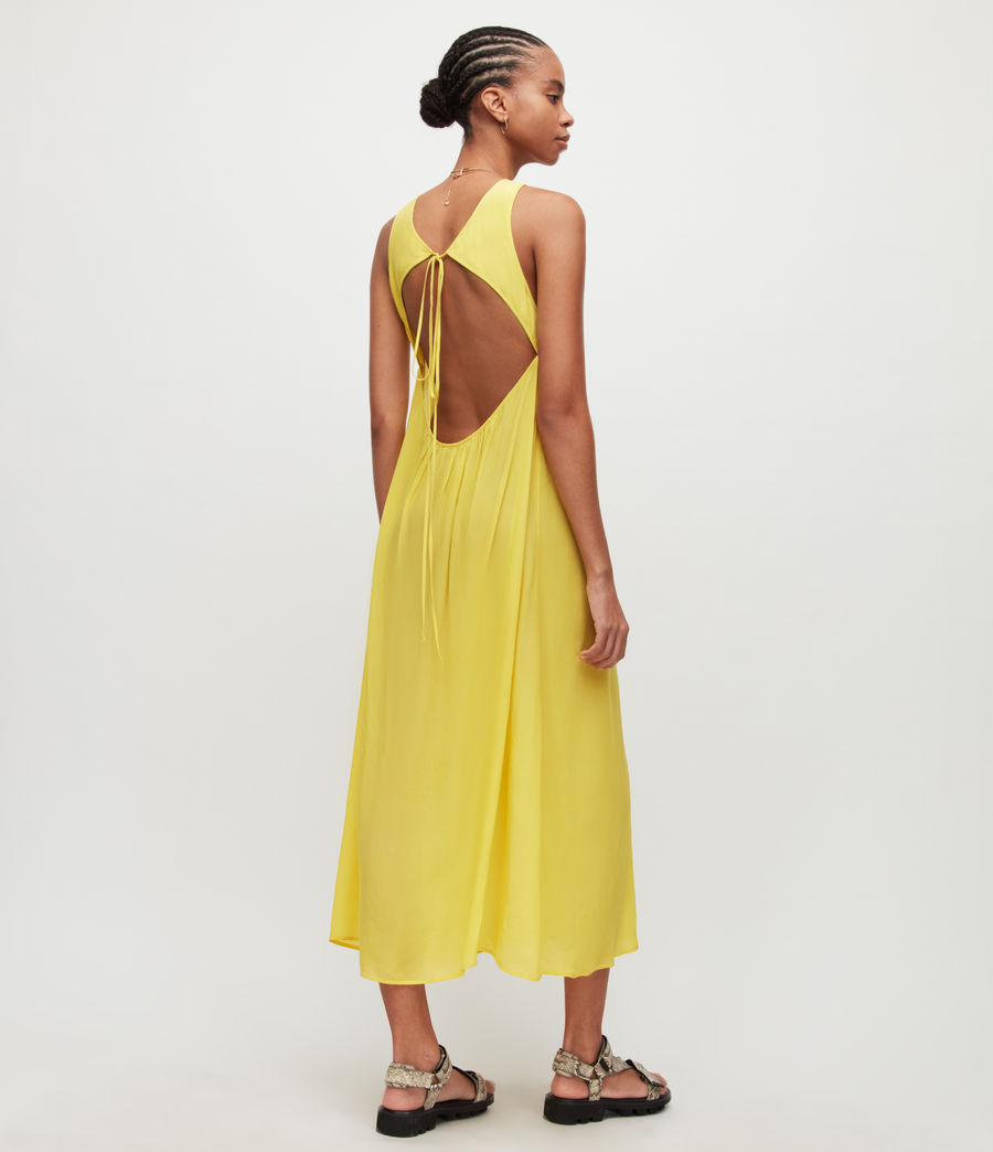 Women's Cerellia Beach Dress (yellow) - Image 5