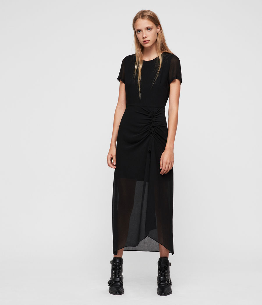 allsaints ariya dress