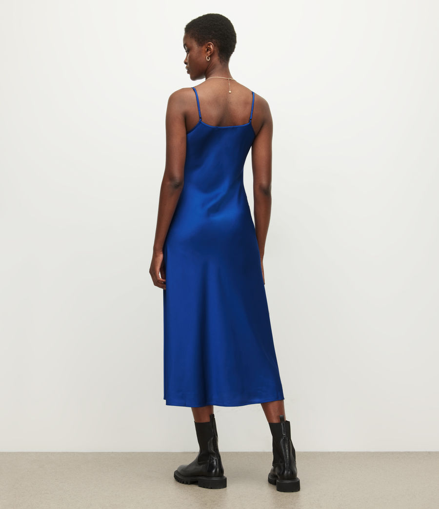 Women's Bryony Midi Dress (delphinium_blue) - Image 5