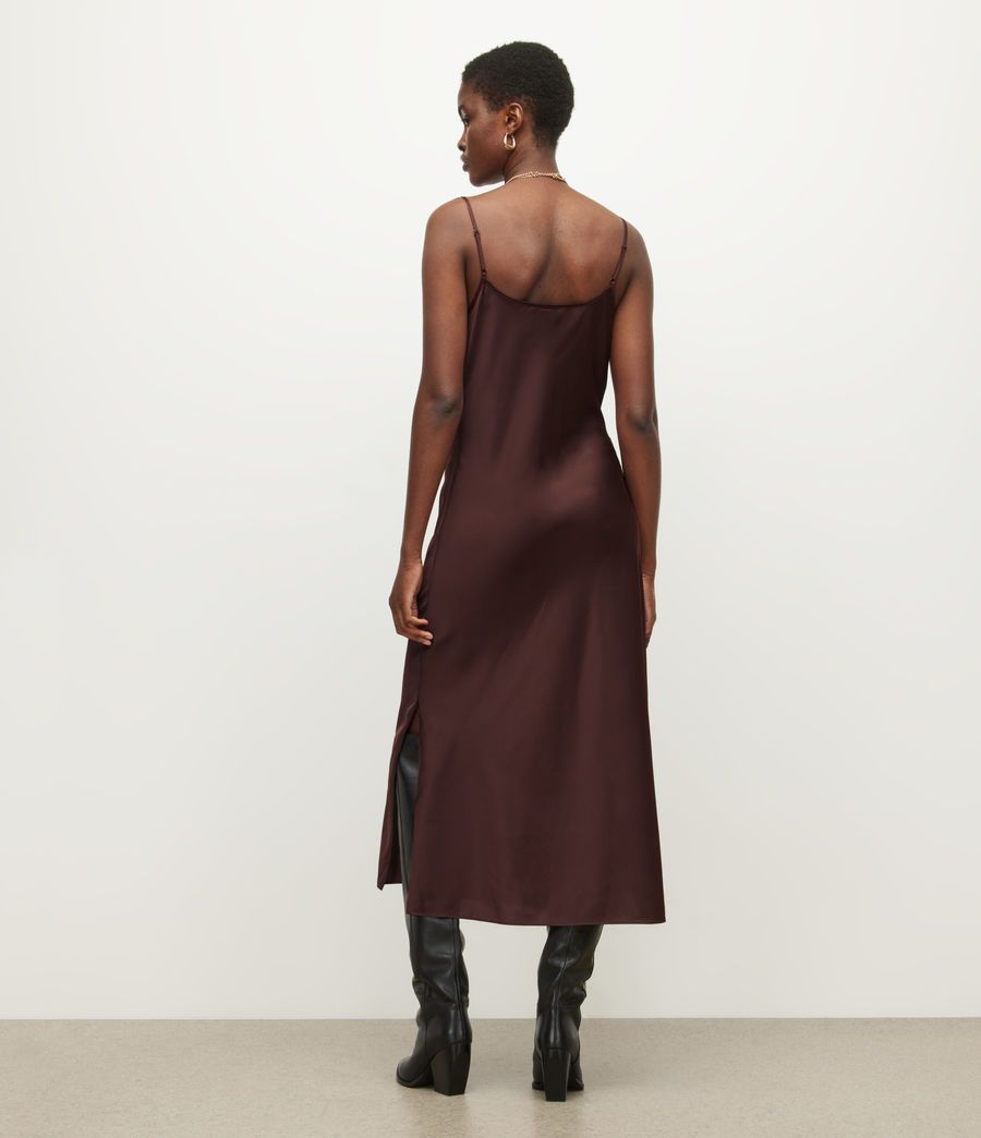 Women's Hadley Midi Dress (bitter_brown) - Image 5