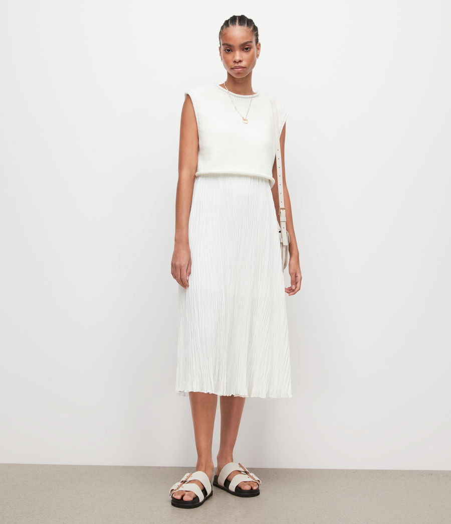 Damen Laze Kleid (white) - Image 6