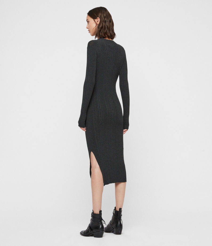 all saints knitted dress