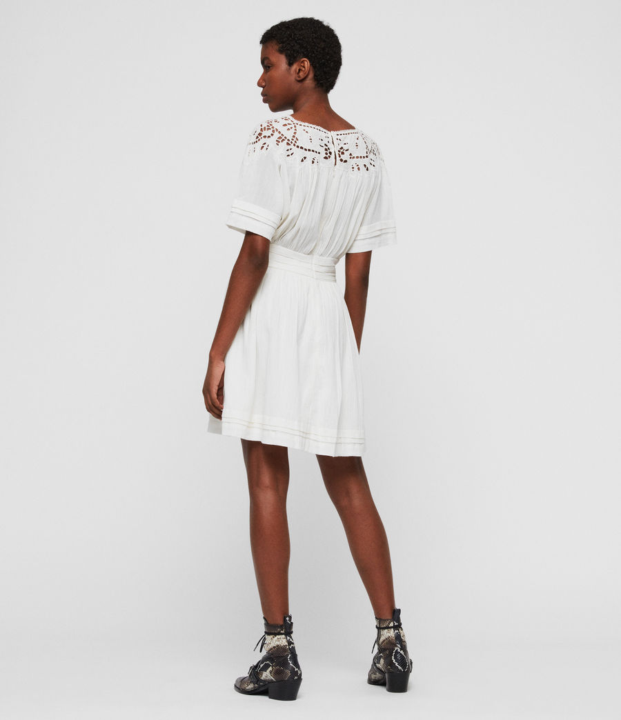 all saints white dress