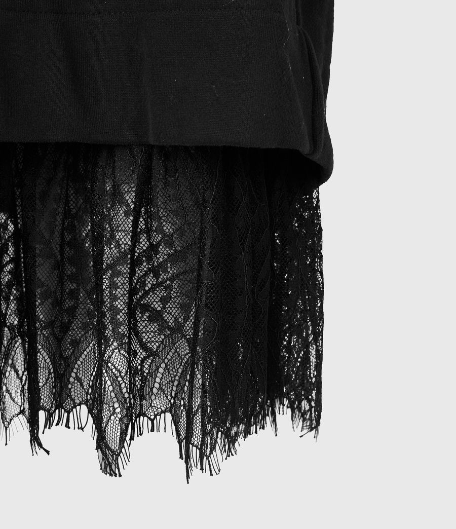 Women's Lee Lace Dress (black) - Image 5