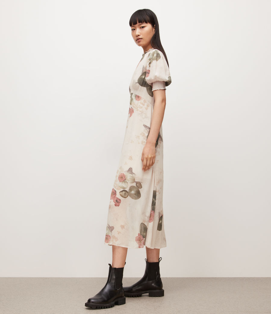 Womens Laverna Asago Dress (ecru_white) - Image 3