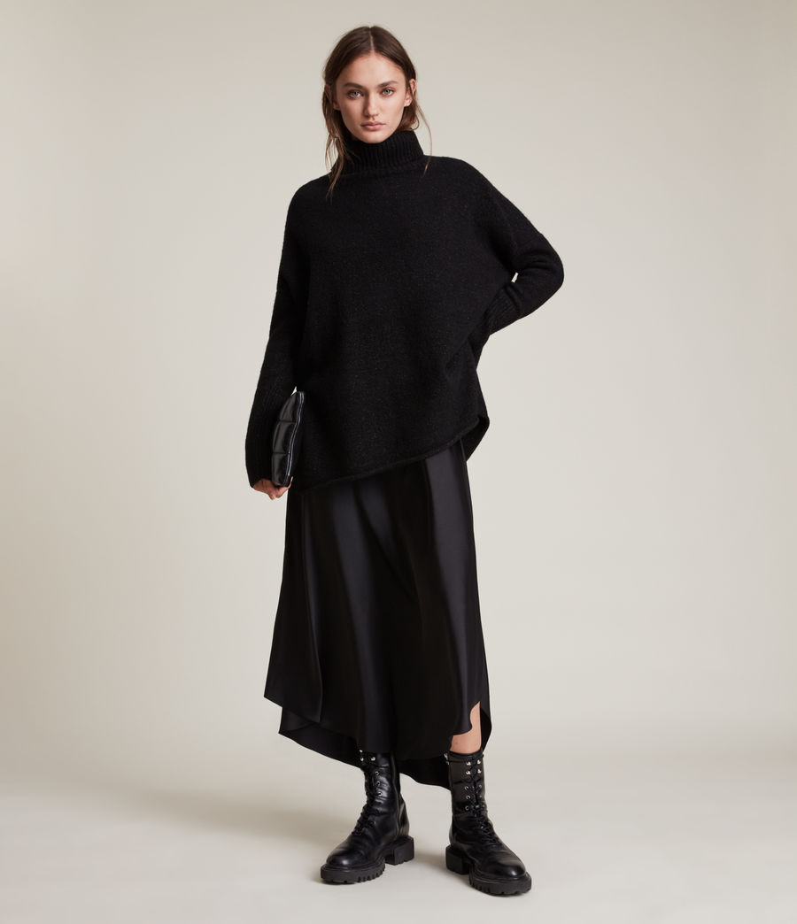 Damen Arta 2-in-1 Kleid (black) - Image 1