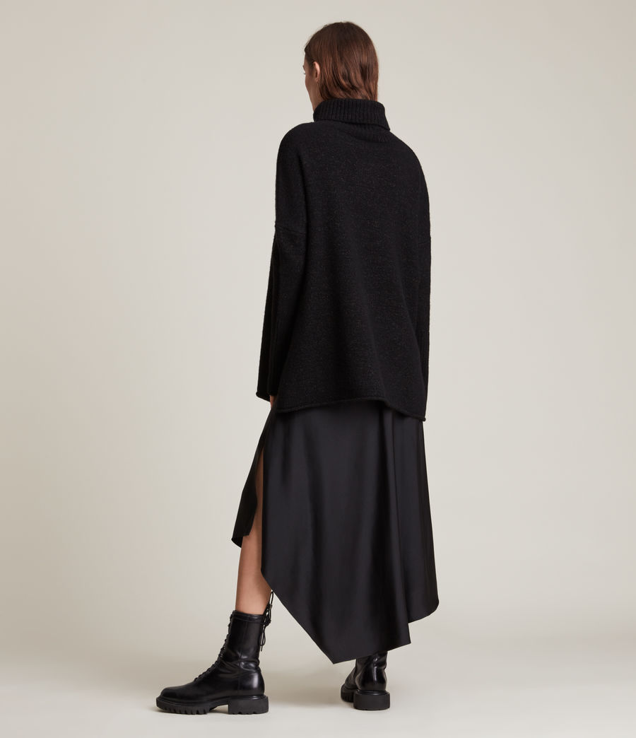 Womens Arta 2-In-1 Dress (black) - Image 5