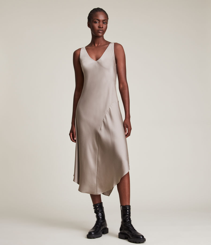 Women's Arta 2-In-1 Dress (doe_grey_pearl) - Image 3
