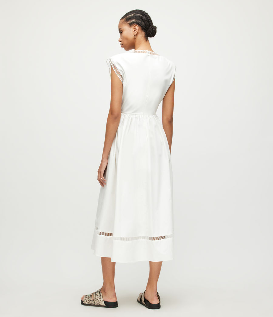 Womens Sabella Midi Dress (chalk_white) - Image 4
