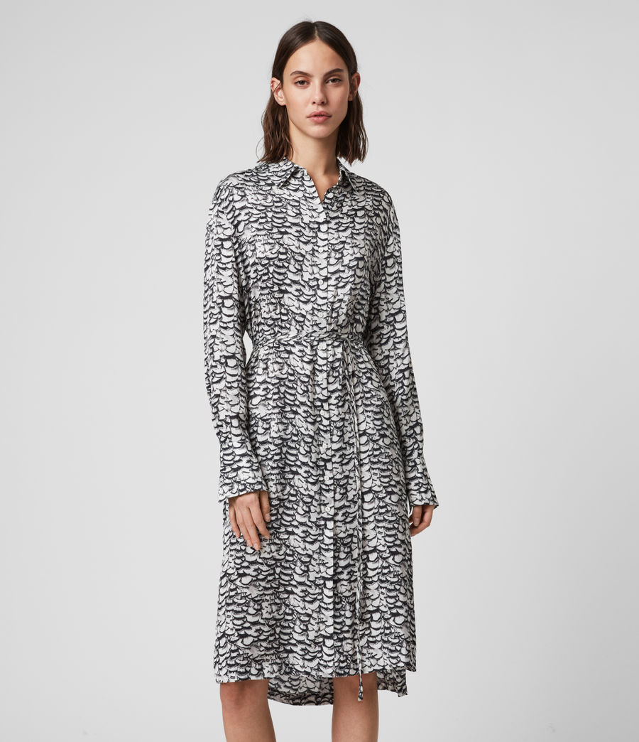 all saints anya shirt dress