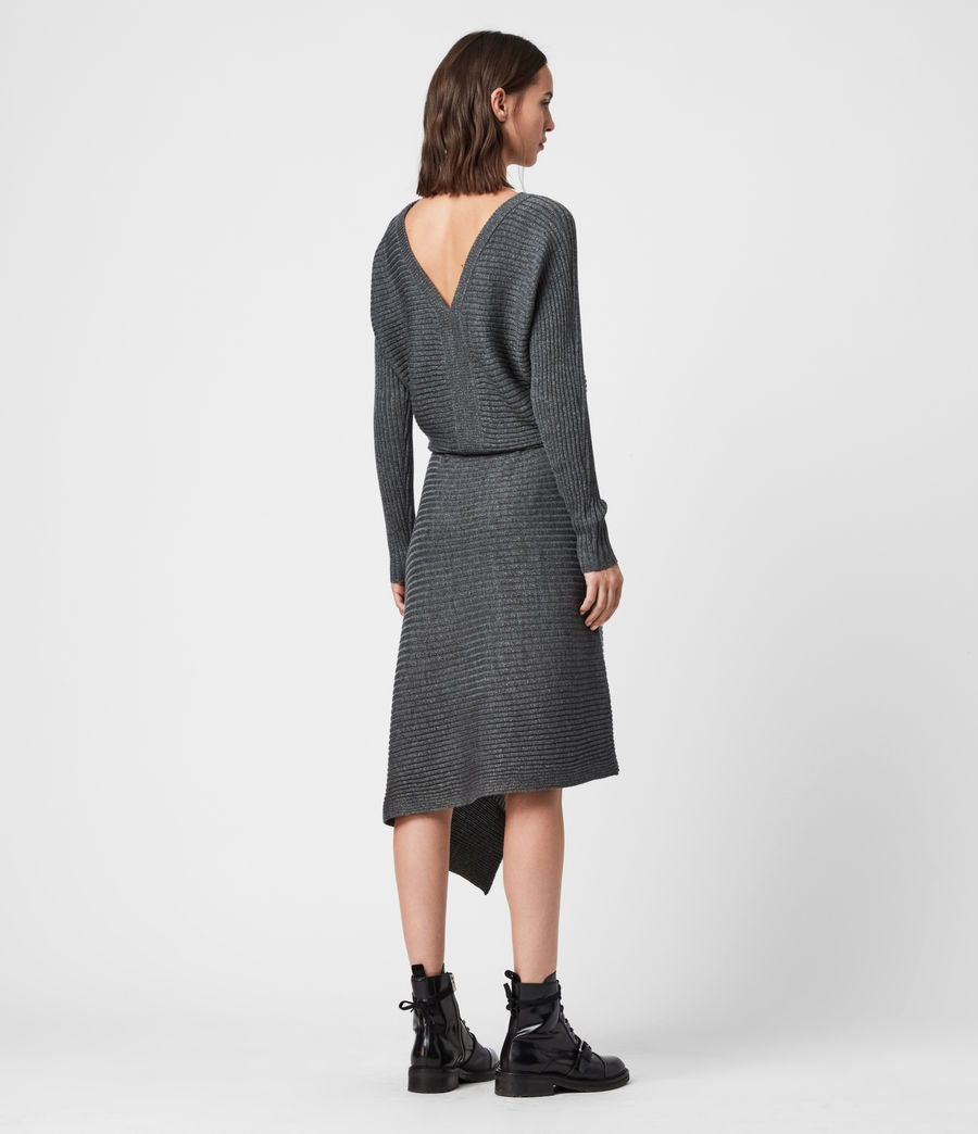 all saints wool dress