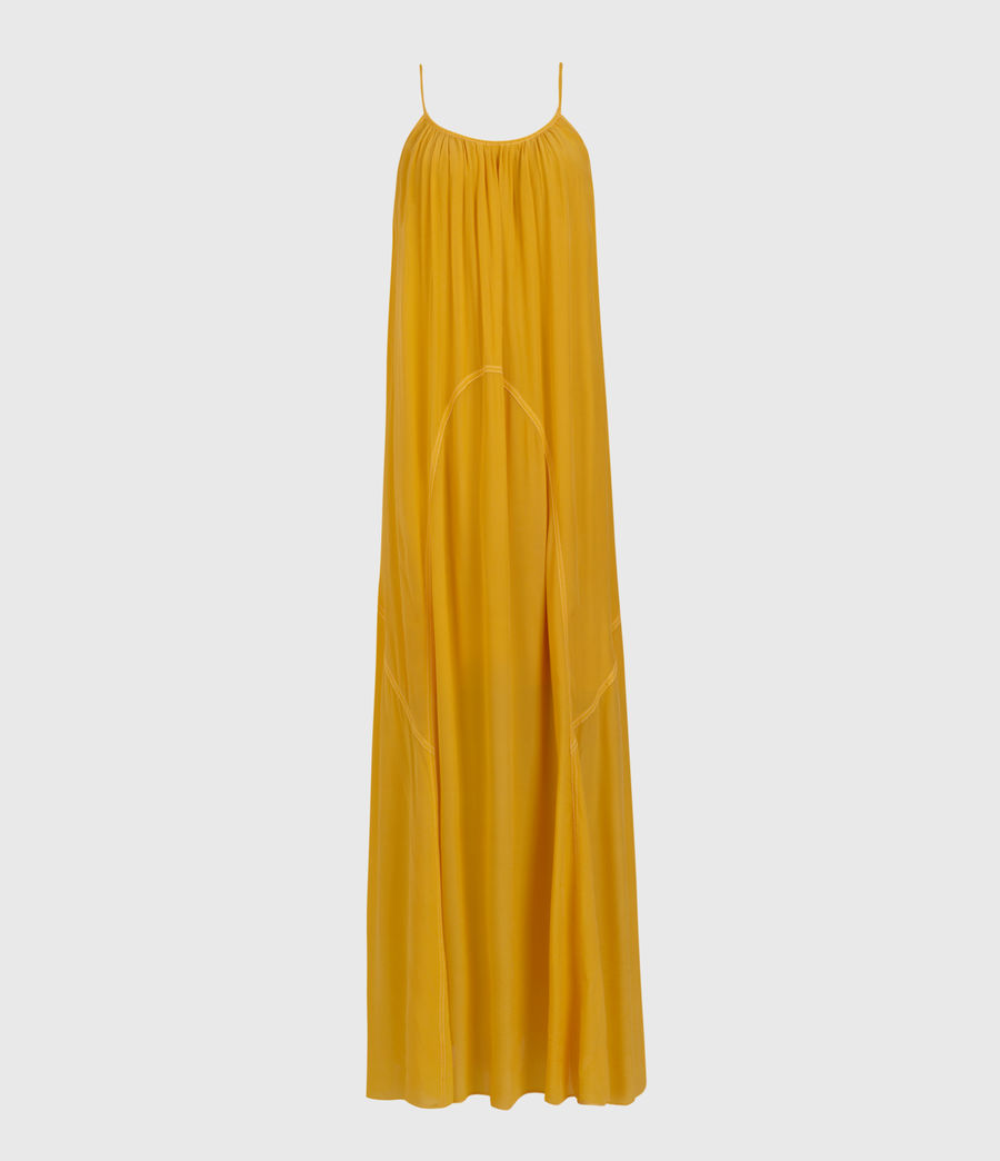 Women's Amor Dress (tiger_lily_yellow) - Image 1