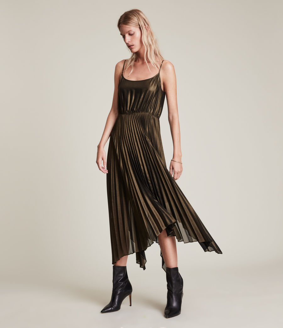 Womens Lerin Lydi 2-In-1 Dress (black_metallic) - Image 2