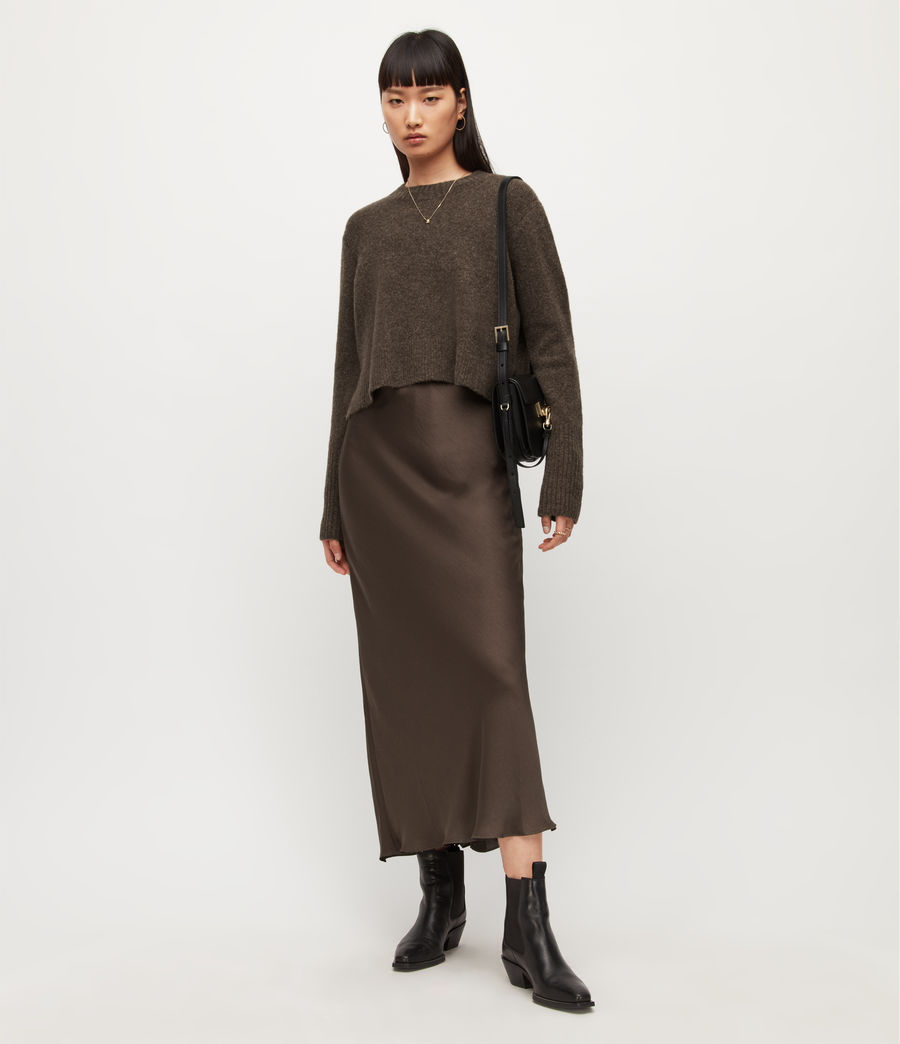 kowlo roll neck dress