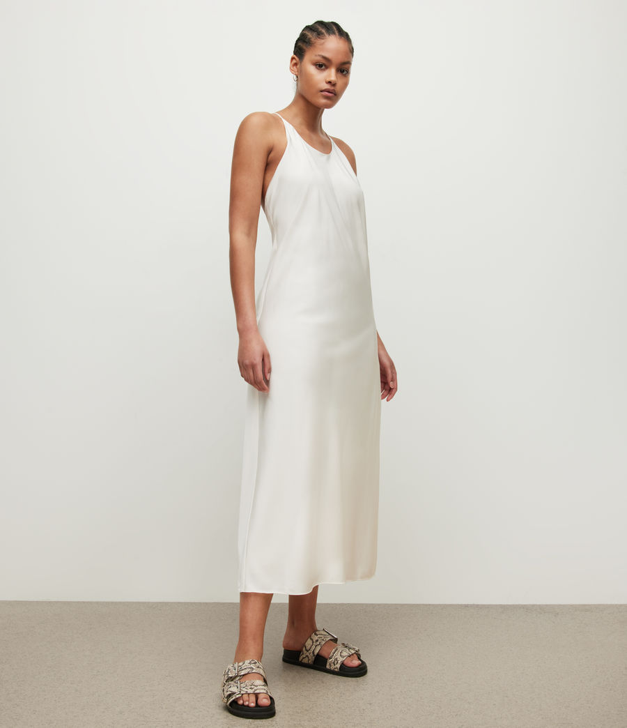 Women's Coralie Slip Dress (white) - Image 1