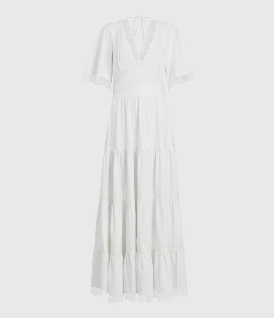 Women's Eris Dress (chalk_white) - Image 2