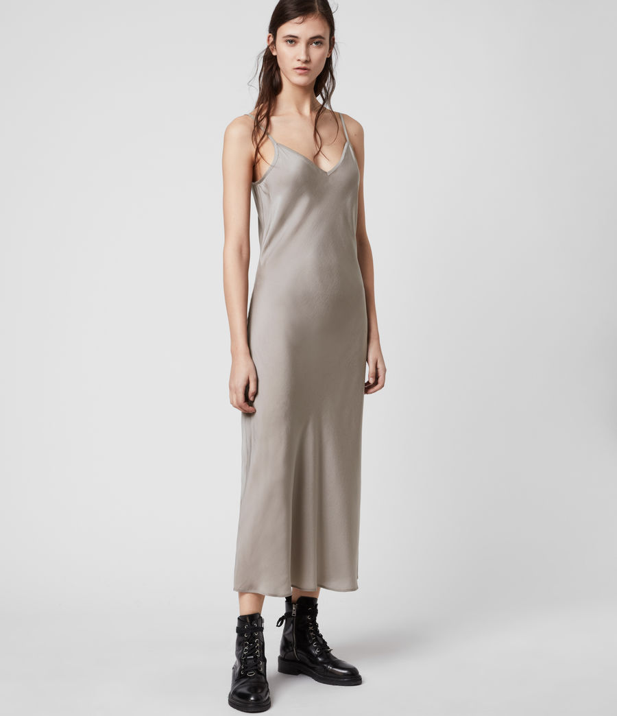 all saints slip dress